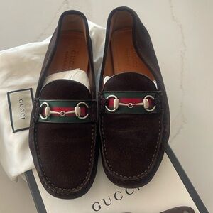 Men's Gucci loafers.  Slightly worn.   Sole in good shape
